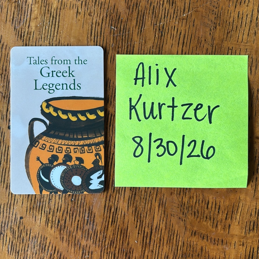 Tales from the Greek Legends Yoto Card